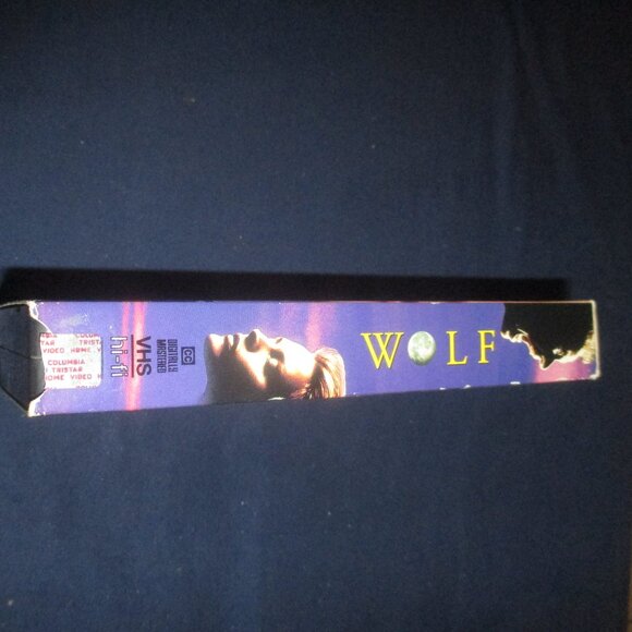 Wolf (VHS, 1994) Jack Nicholson Michelle Pfeiffer Horror Movie - Picture 3 of 6